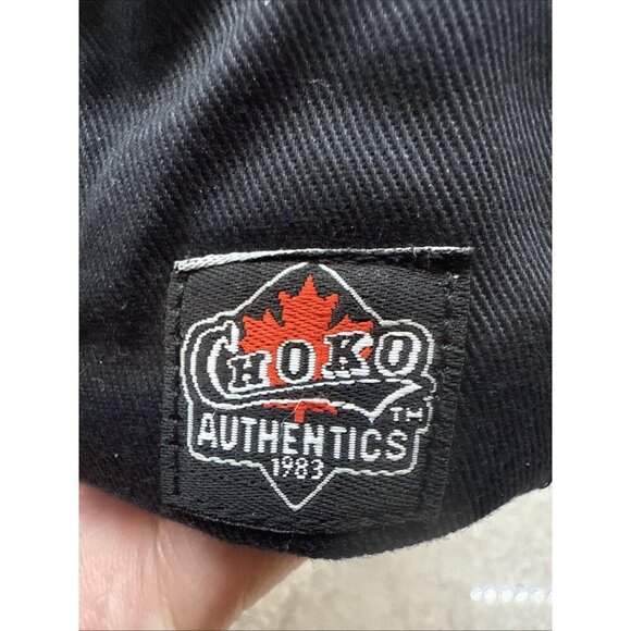 Canada Hockey hat. Choko Authentic. Hockey cap. Red and Black. Brand new w tag - Picture 4 of 8